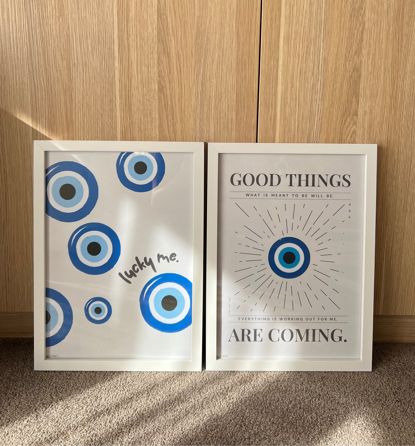 Evil Eye Set of 2 Print