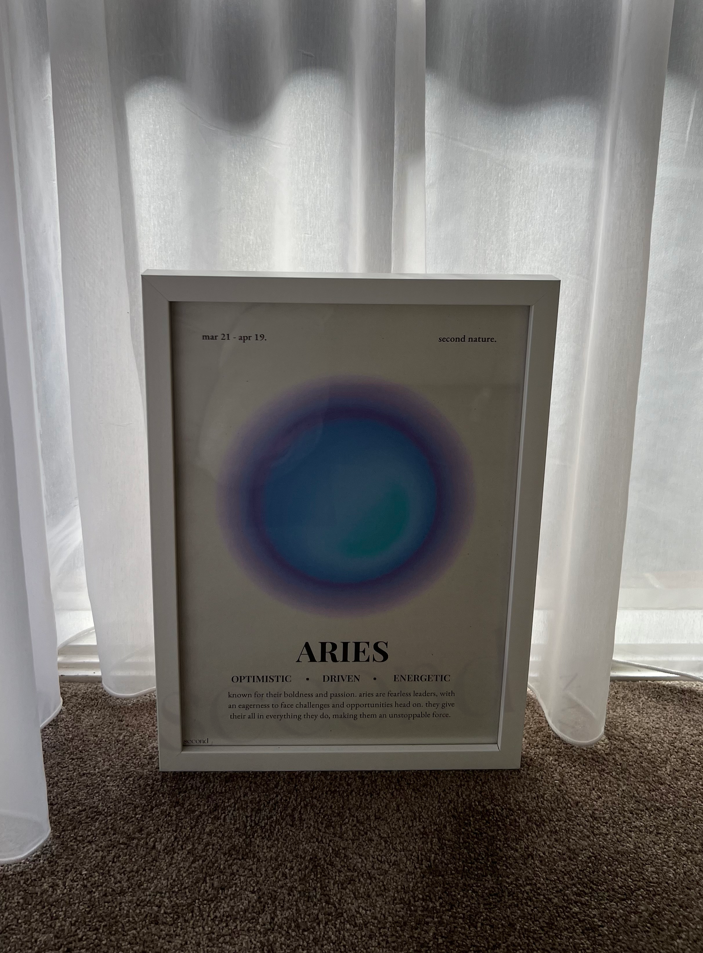 Aries Star Sign Print