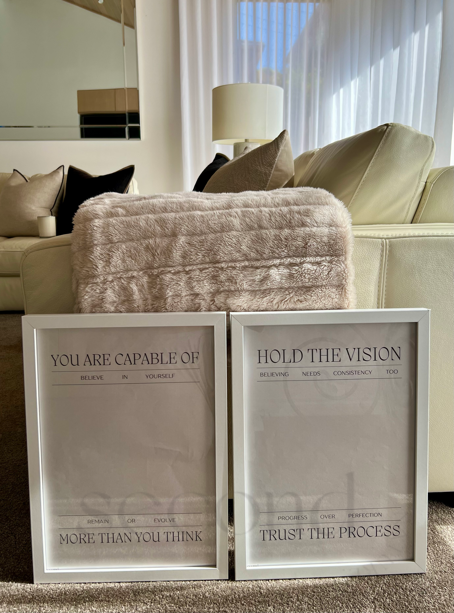 You are Capable / Trust the Process Set of 2 Print