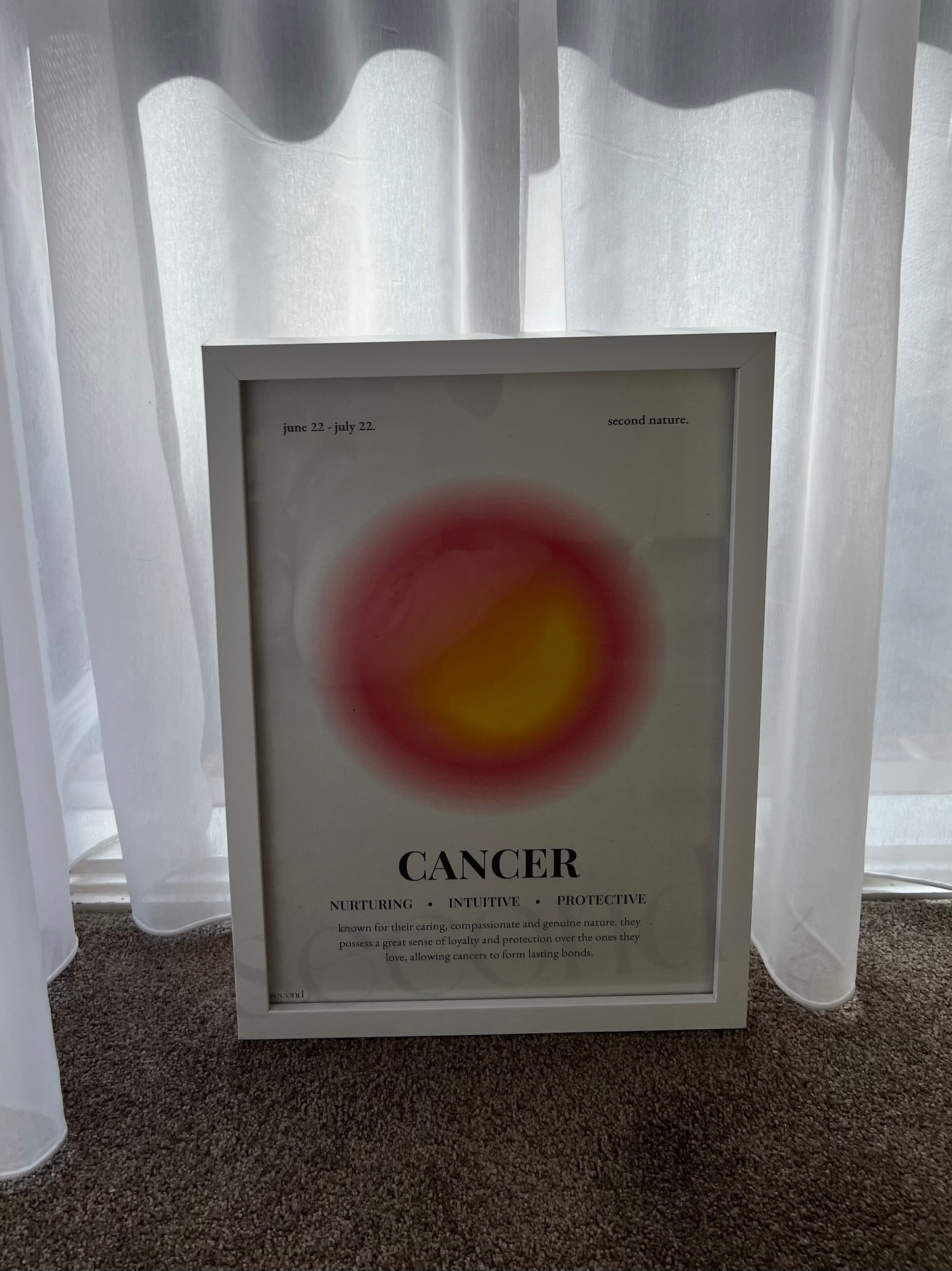 Cancer Star Sign Print