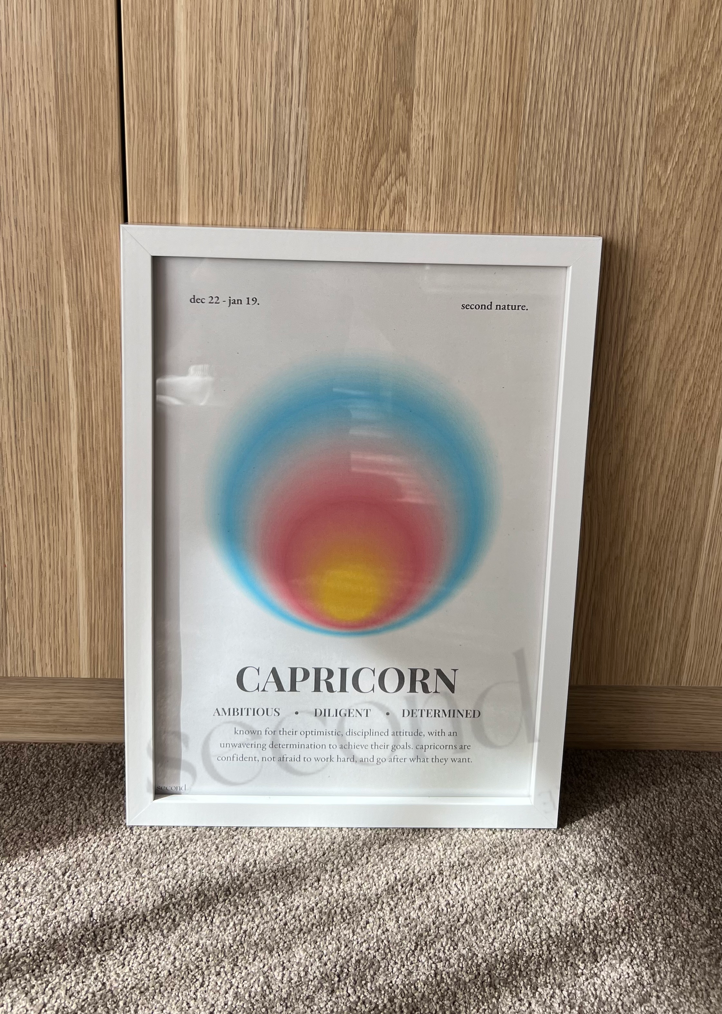 Capricorn Star Sign Print