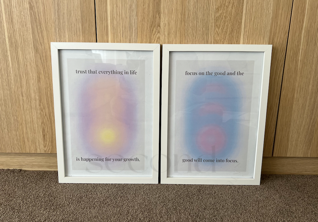 Circle Aura Set of 2 Print