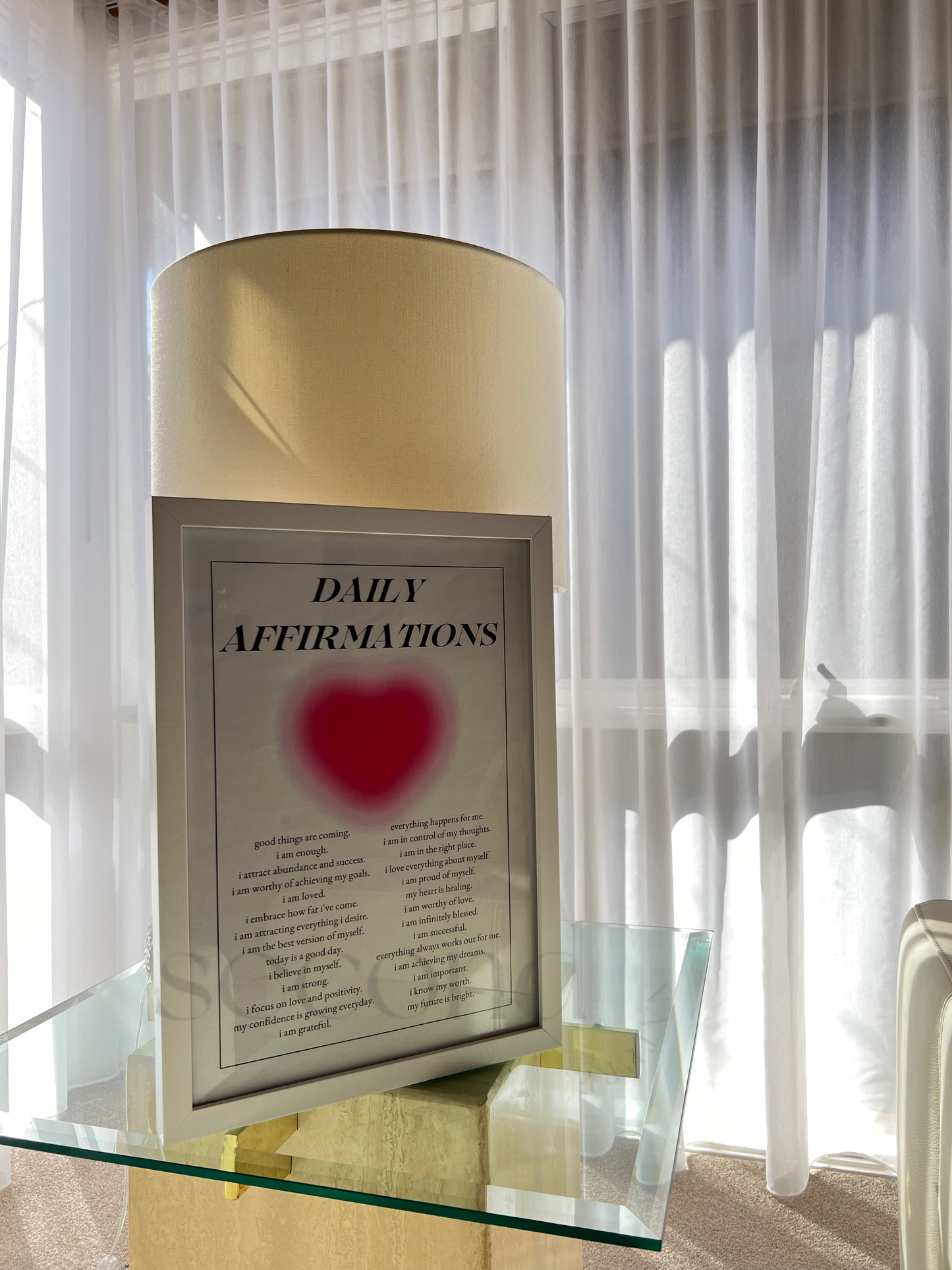 Daily Affirmations Print