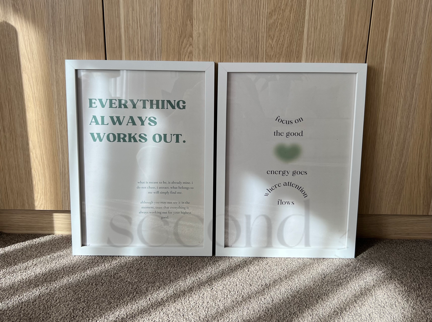 Everything Works Out Set of 2 Print