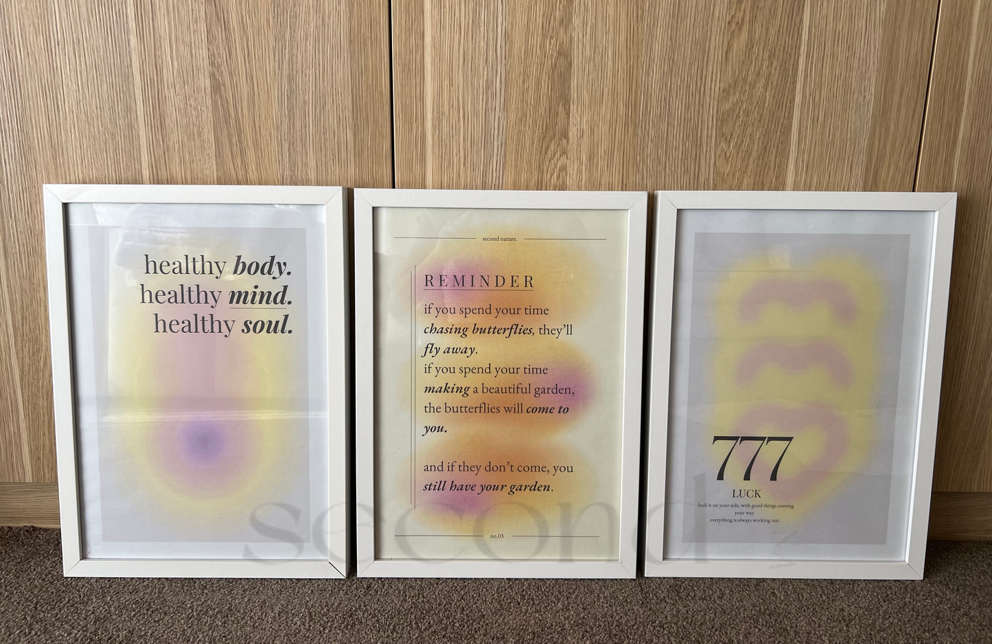 Lemon Set of 3 Print