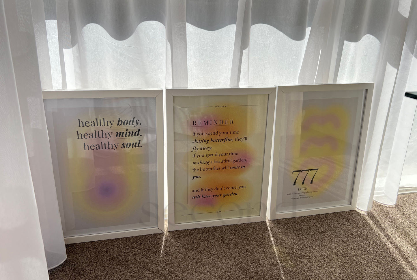 Lemon Set of 3 Print