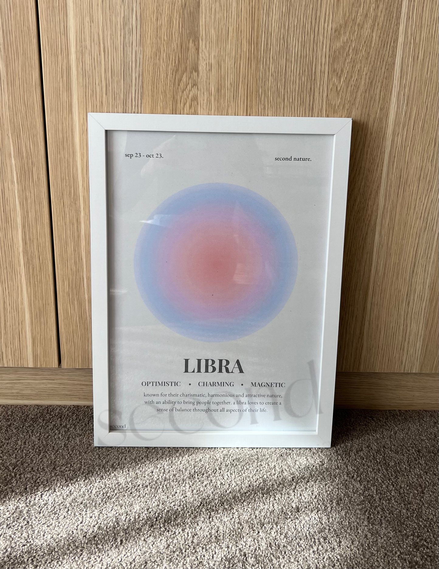 Libra Star Sign Print
