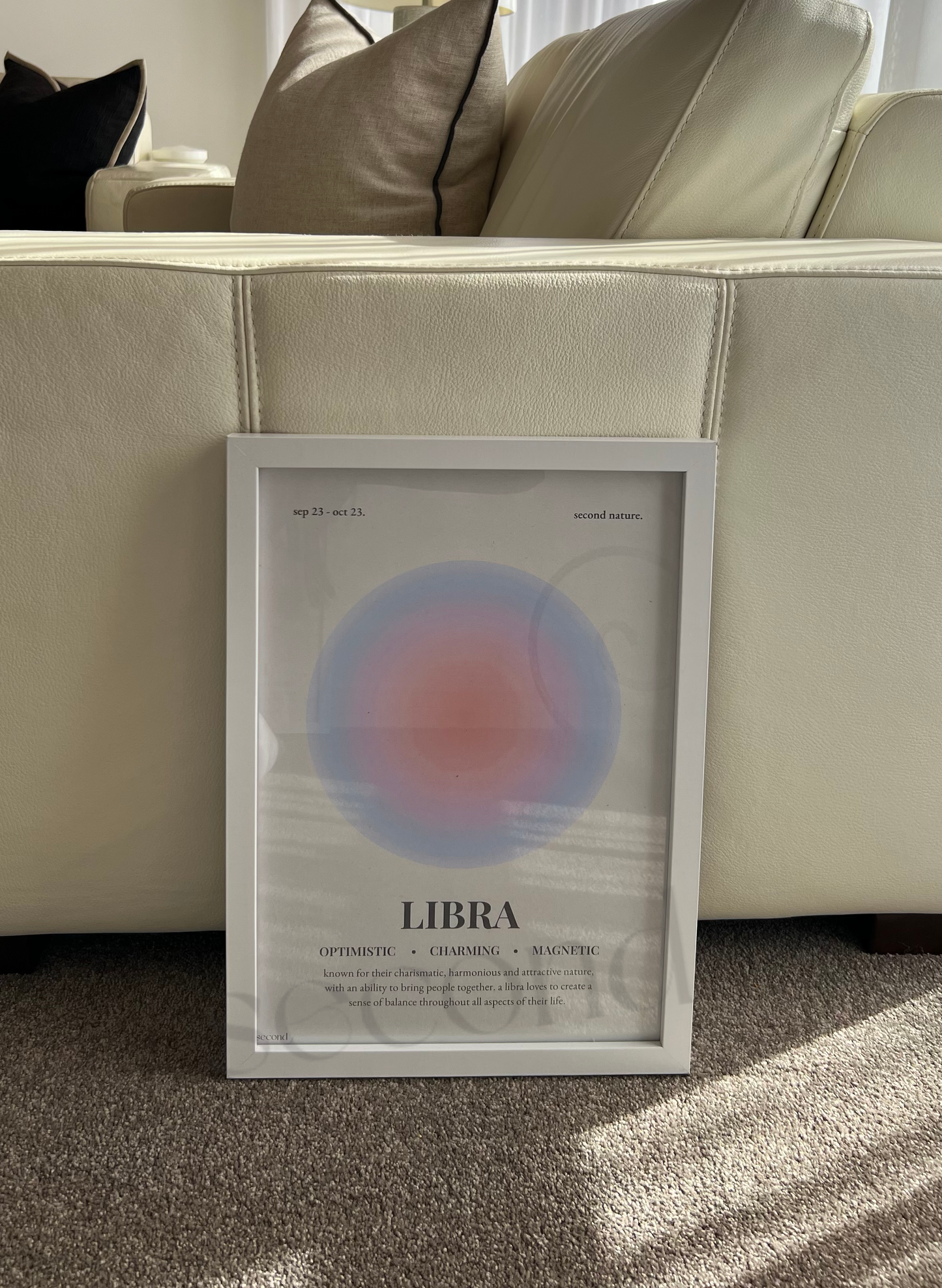 Libra Star Sign Print
