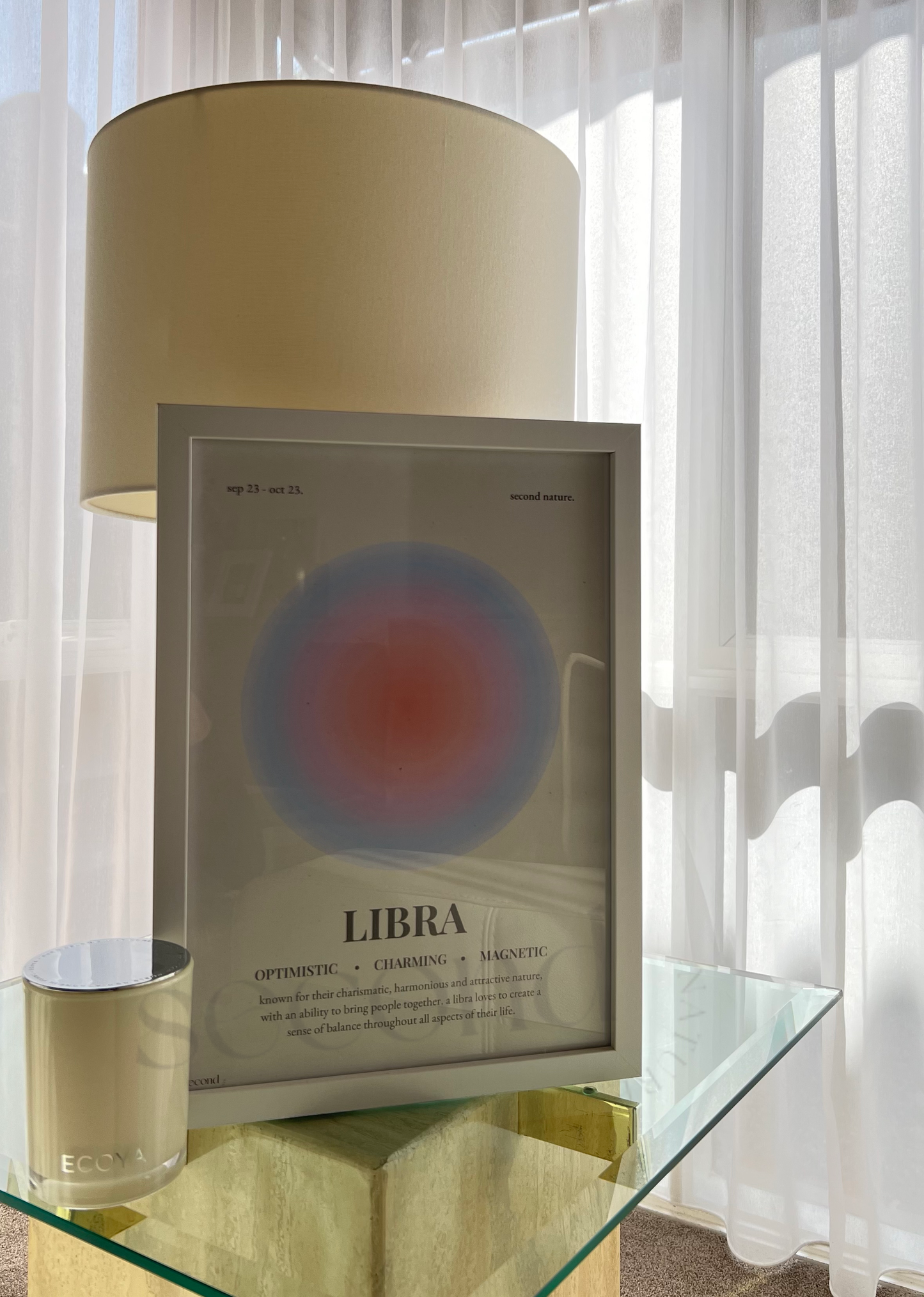 Libra Star Sign Print