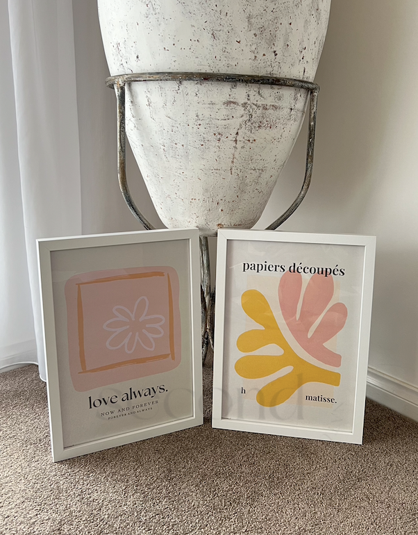 Love Always and Papiers deCoupes Set of 2 Print
