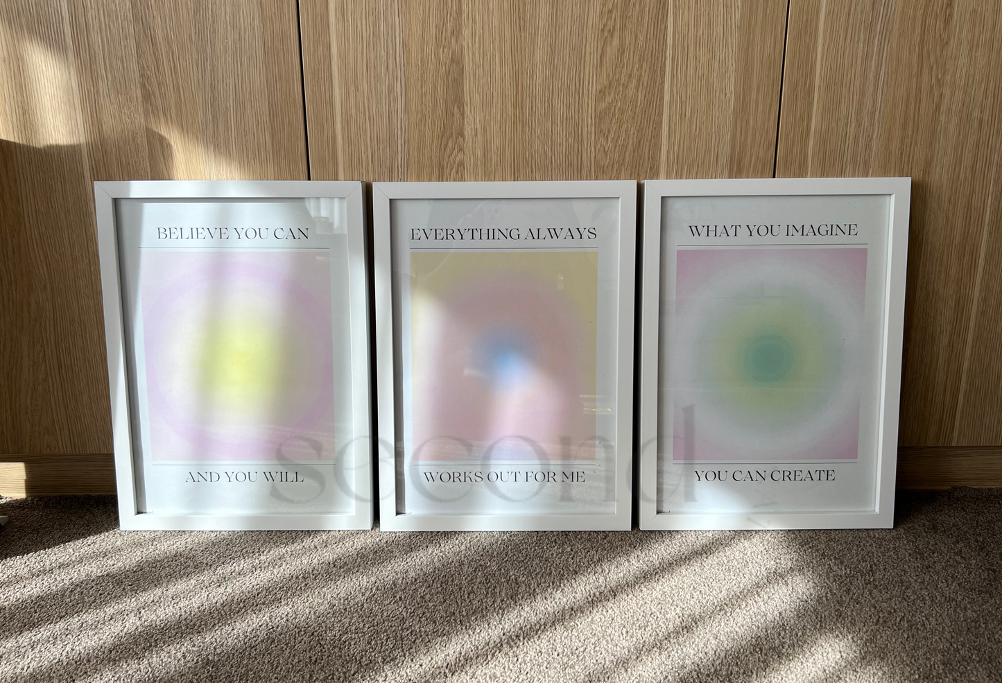 Pastel Set of 3 Print