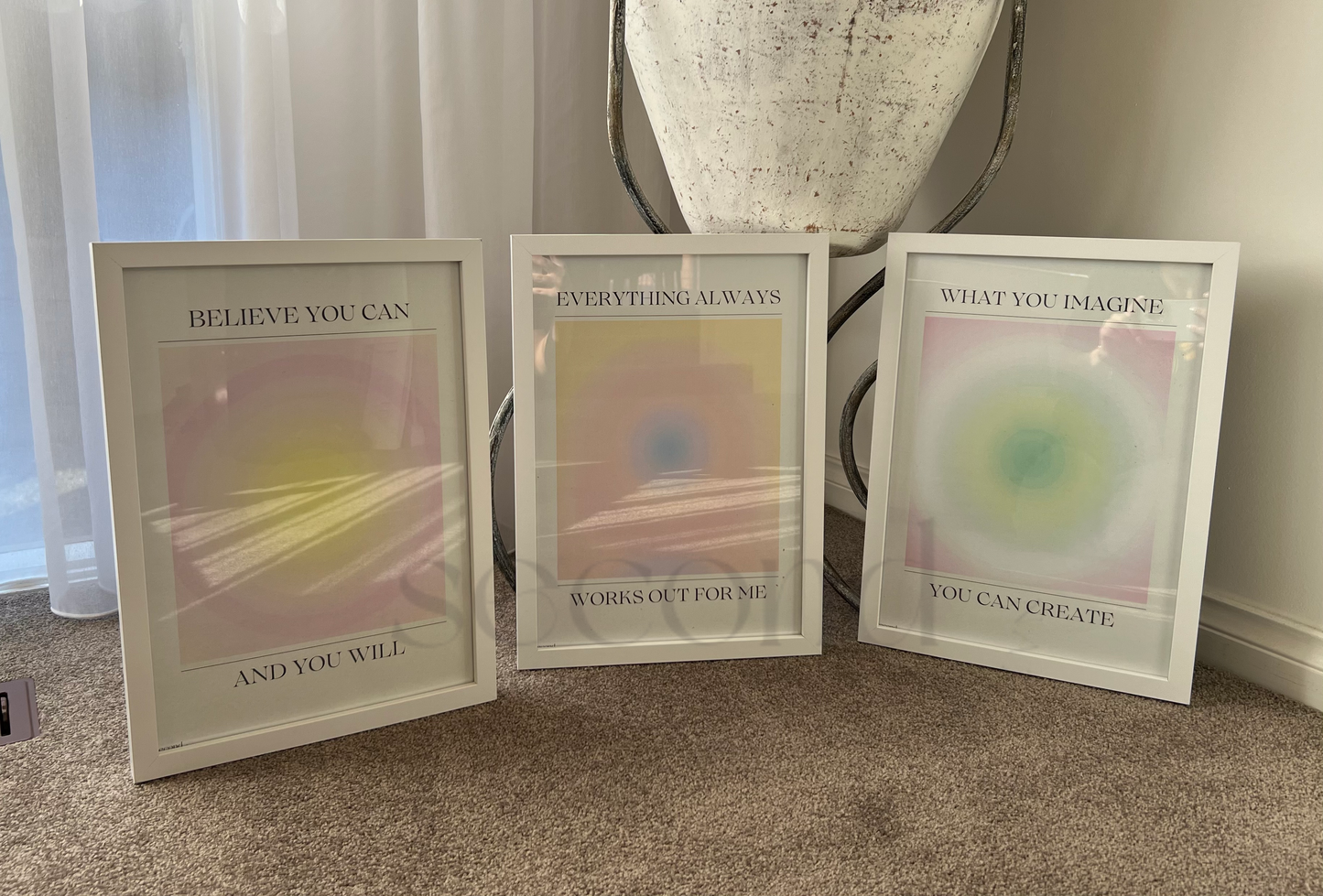 Pastel Set of 3 Print