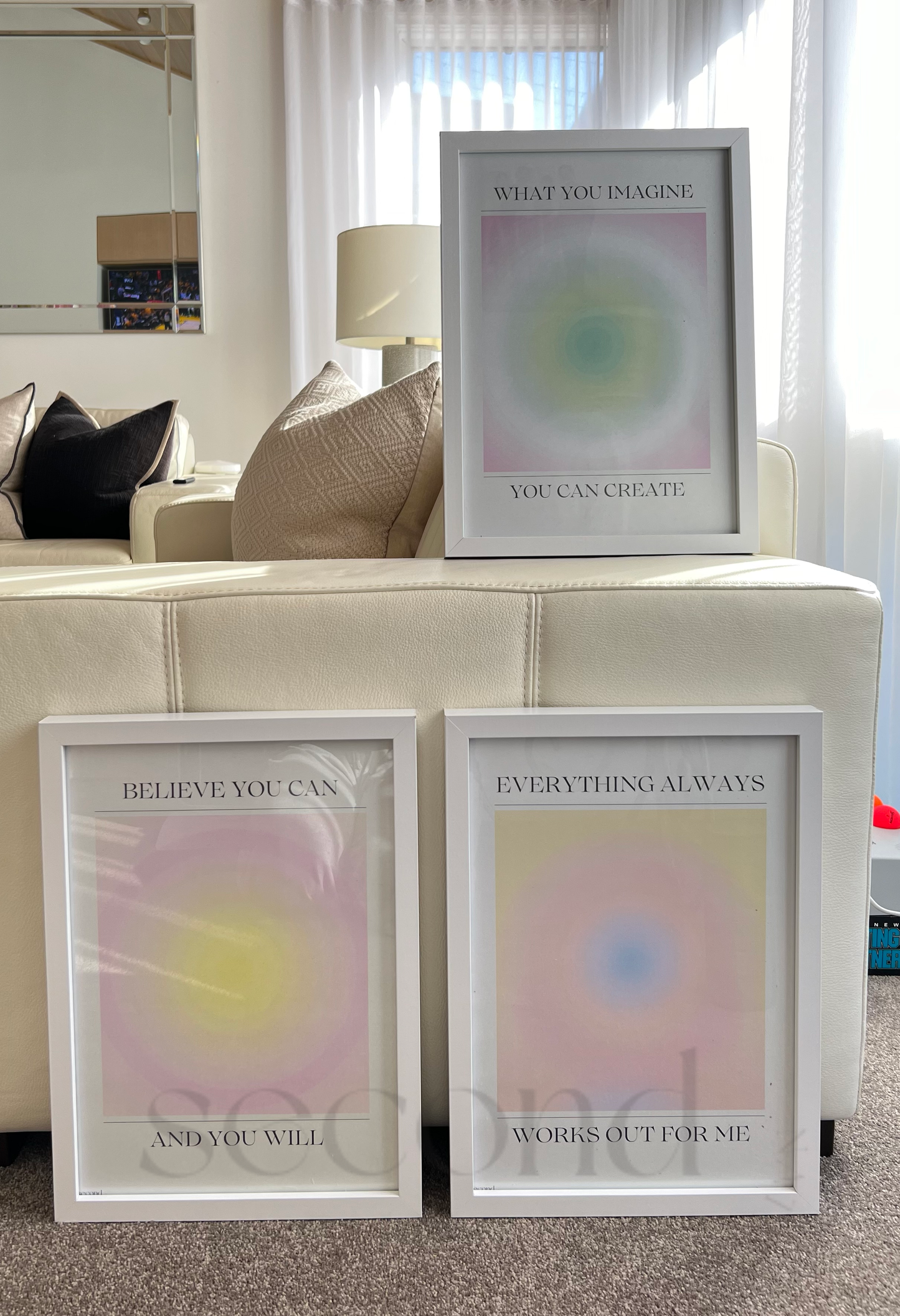 Pastel Set of 3 Print