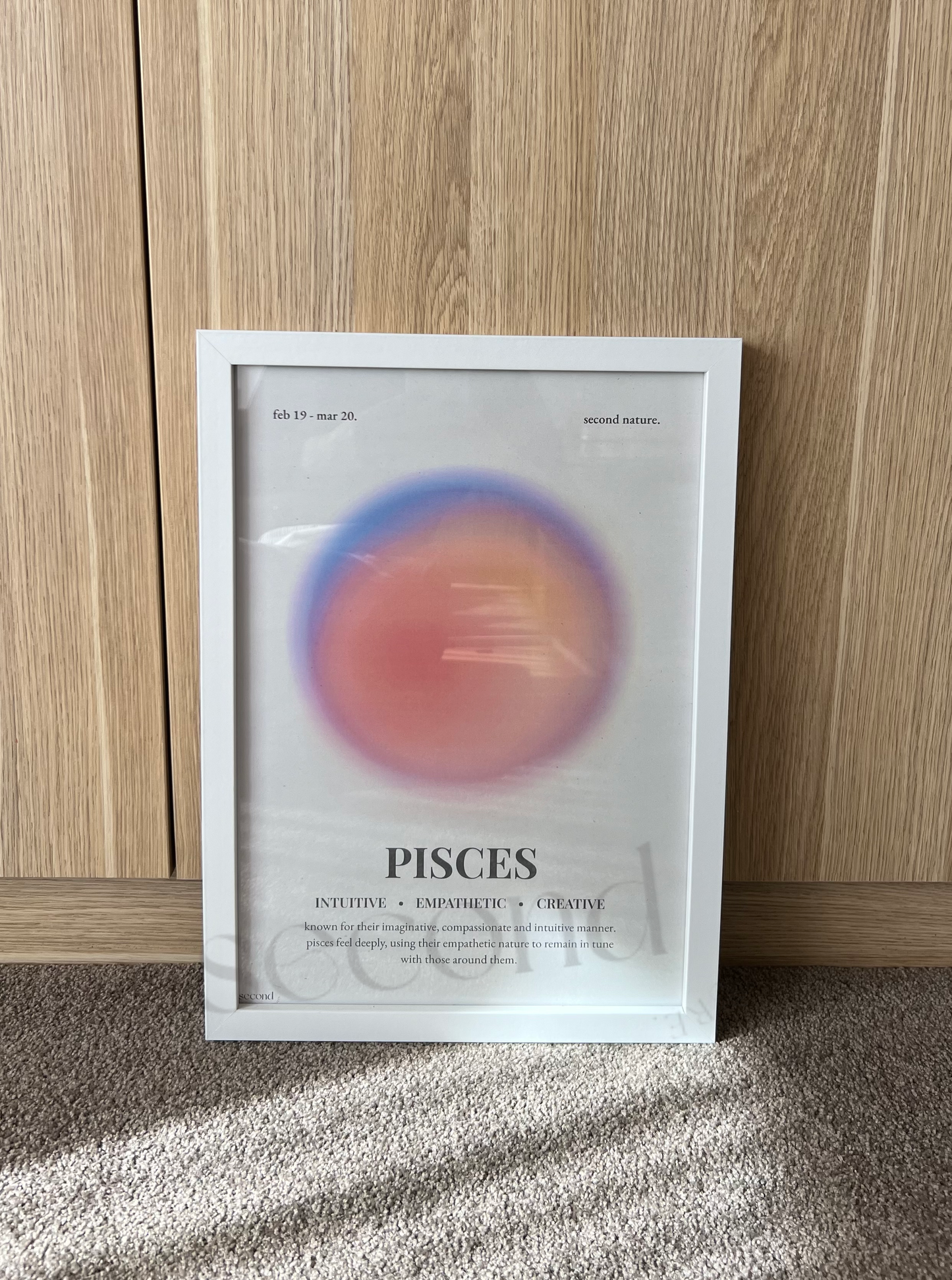 Pisces Star Sign Print