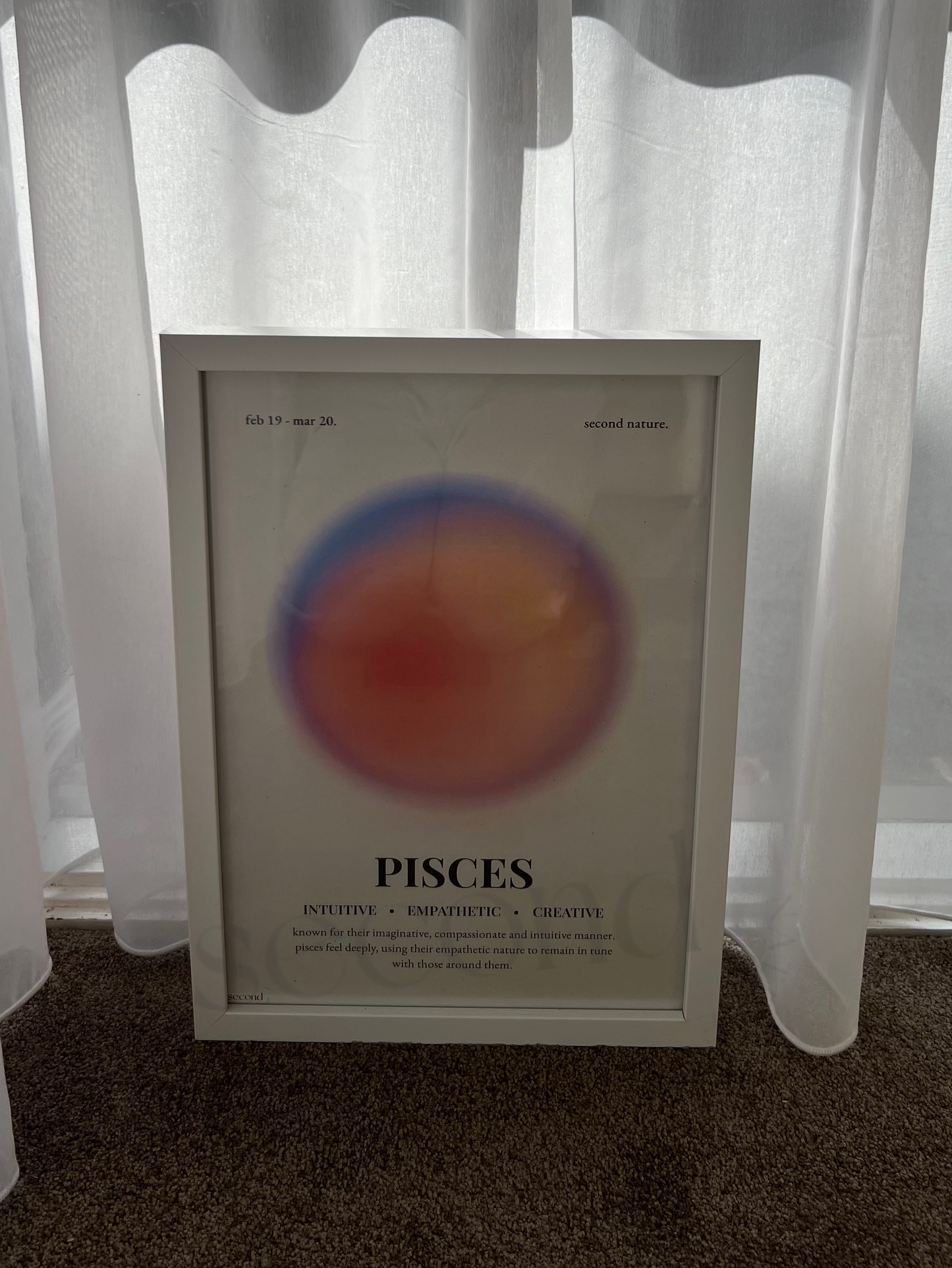 Pisces Star Sign Print