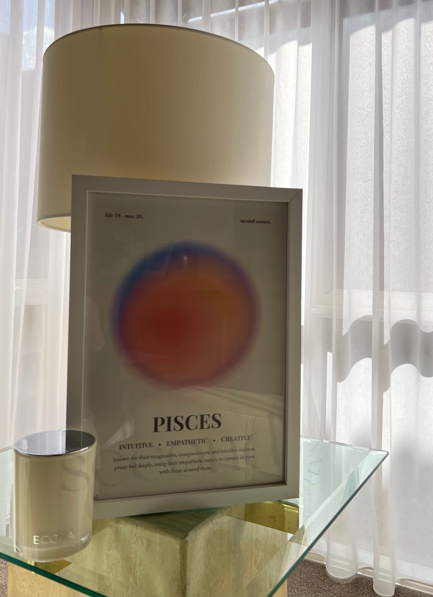Pisces Star Sign Print