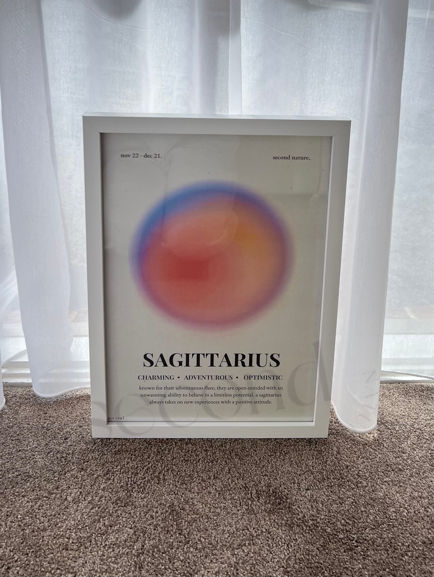 Sagittarius Star Sign Print