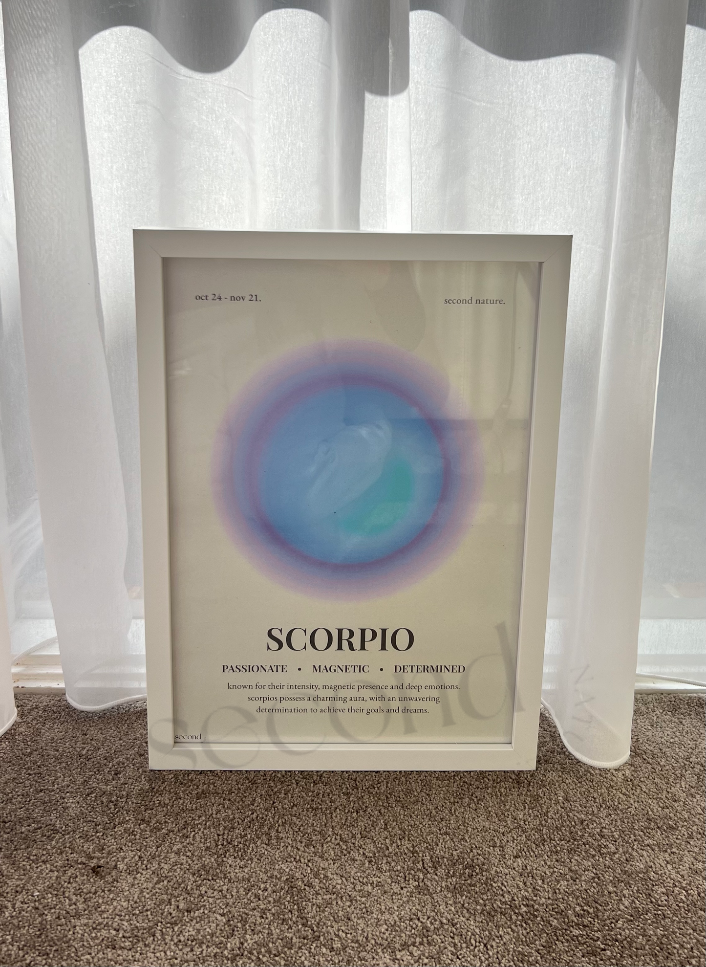 Scorpio Star Sign Print
