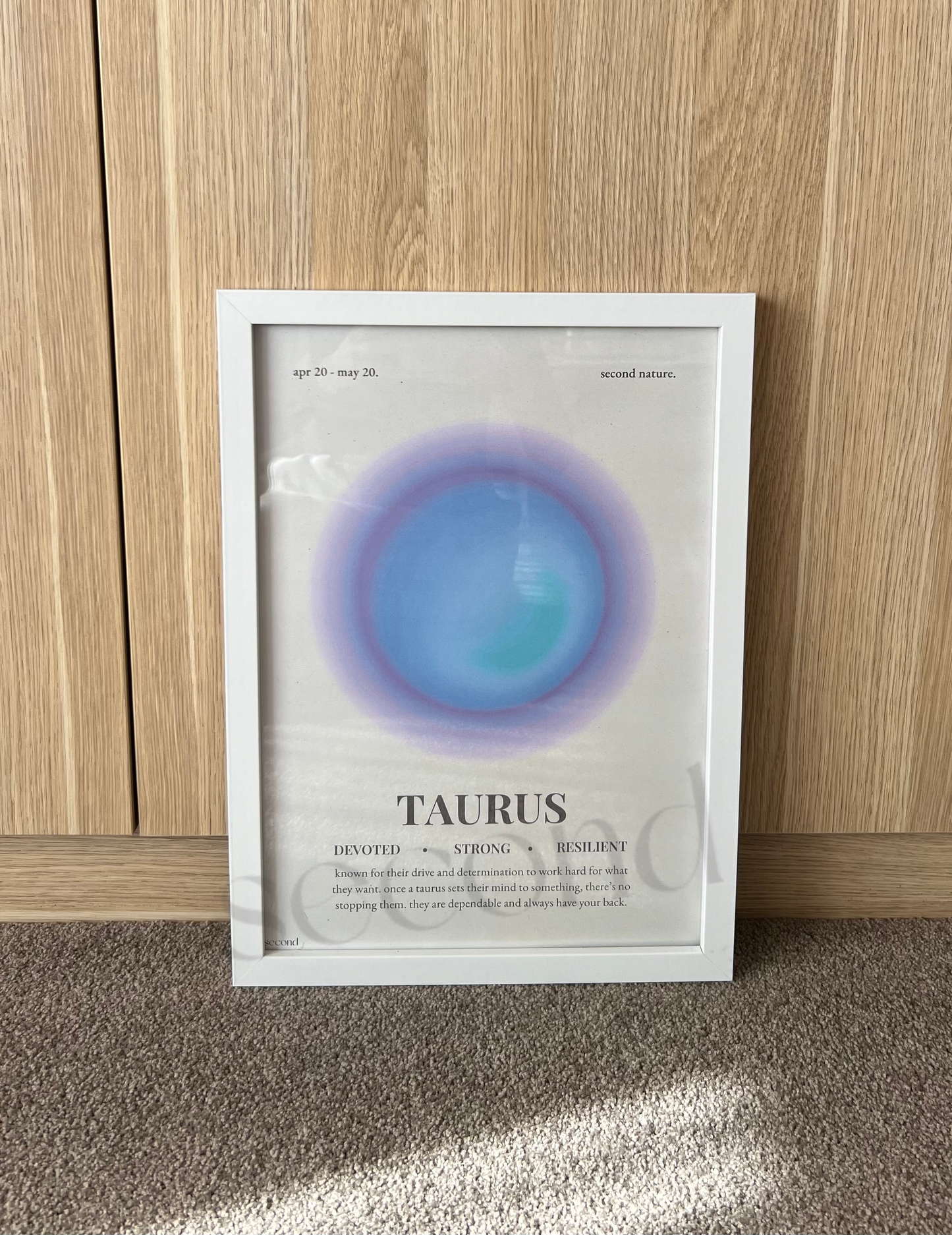 Taurus Star Sign Print