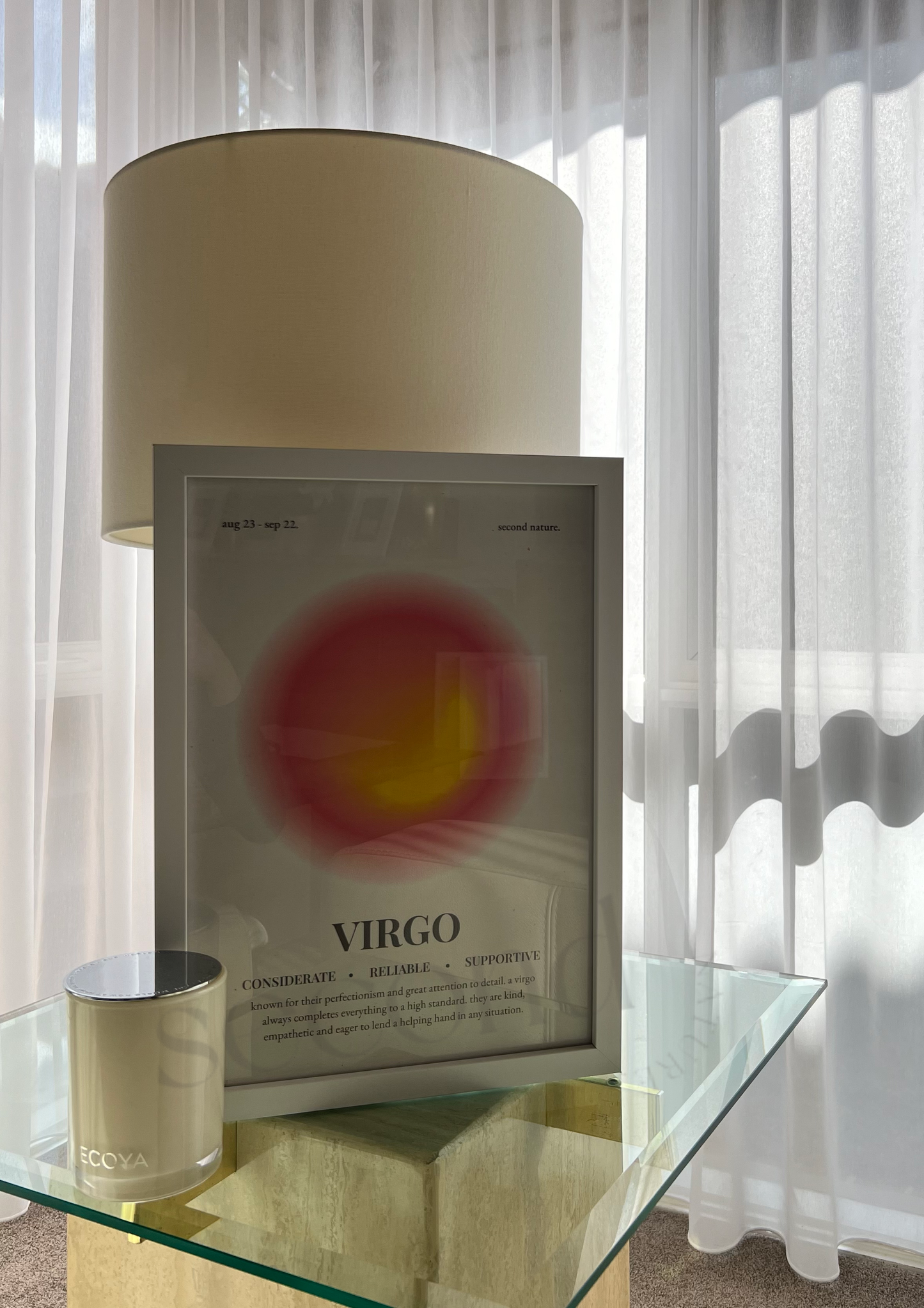Virgo Star Sign Print