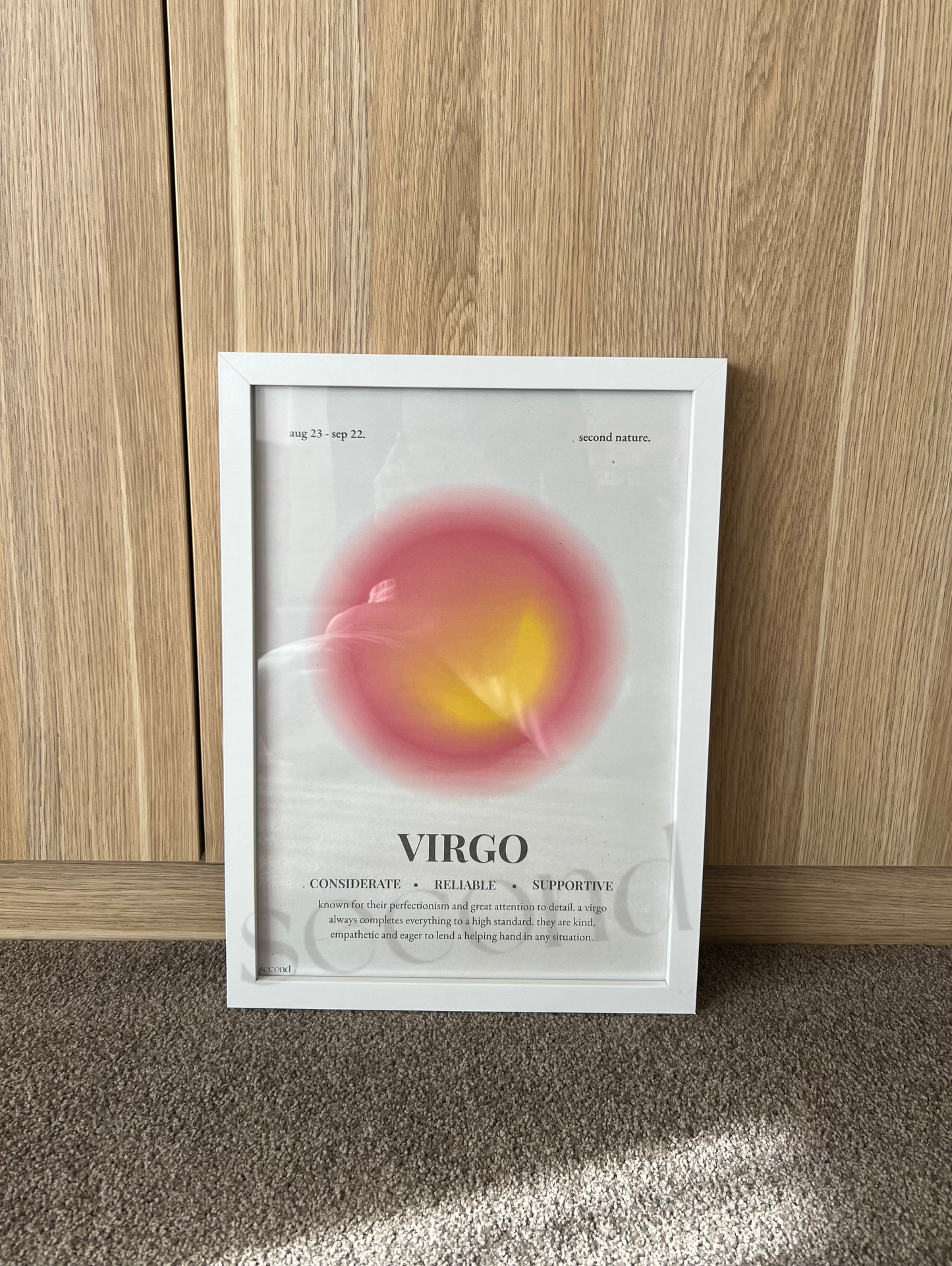 Virgo Star Sign Print