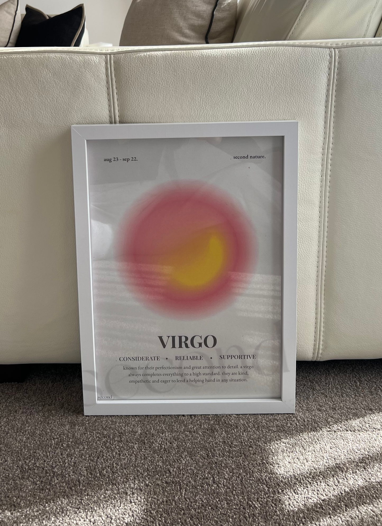 Virgo Star Sign Print