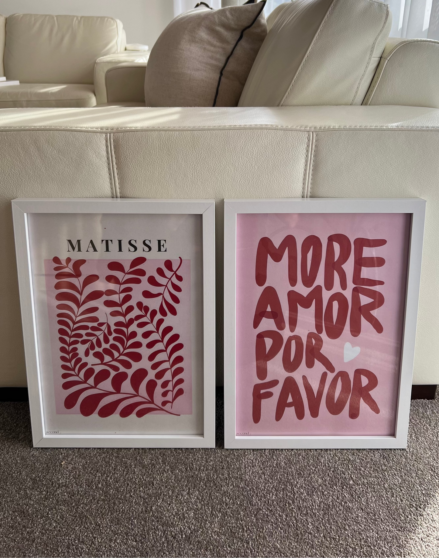 Matisse and More Amor Set of 2 Print