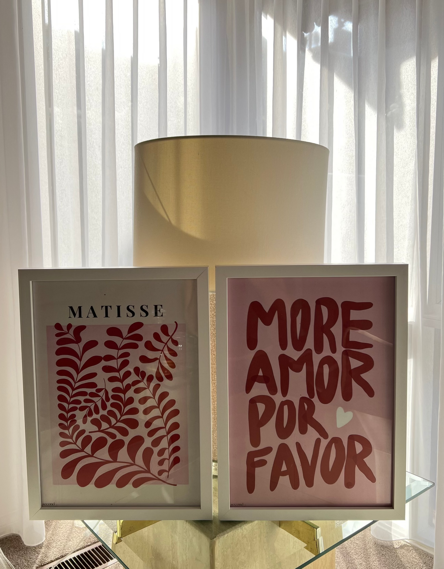 Matisse and More Amor Set of 2 Print