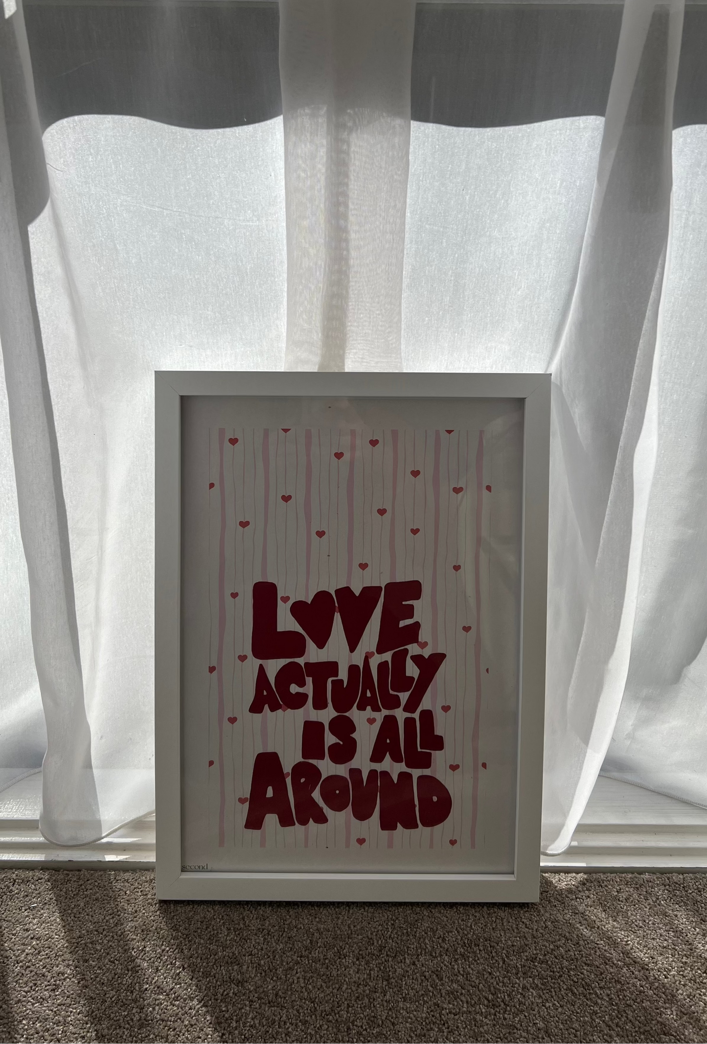 Love is All Around Print