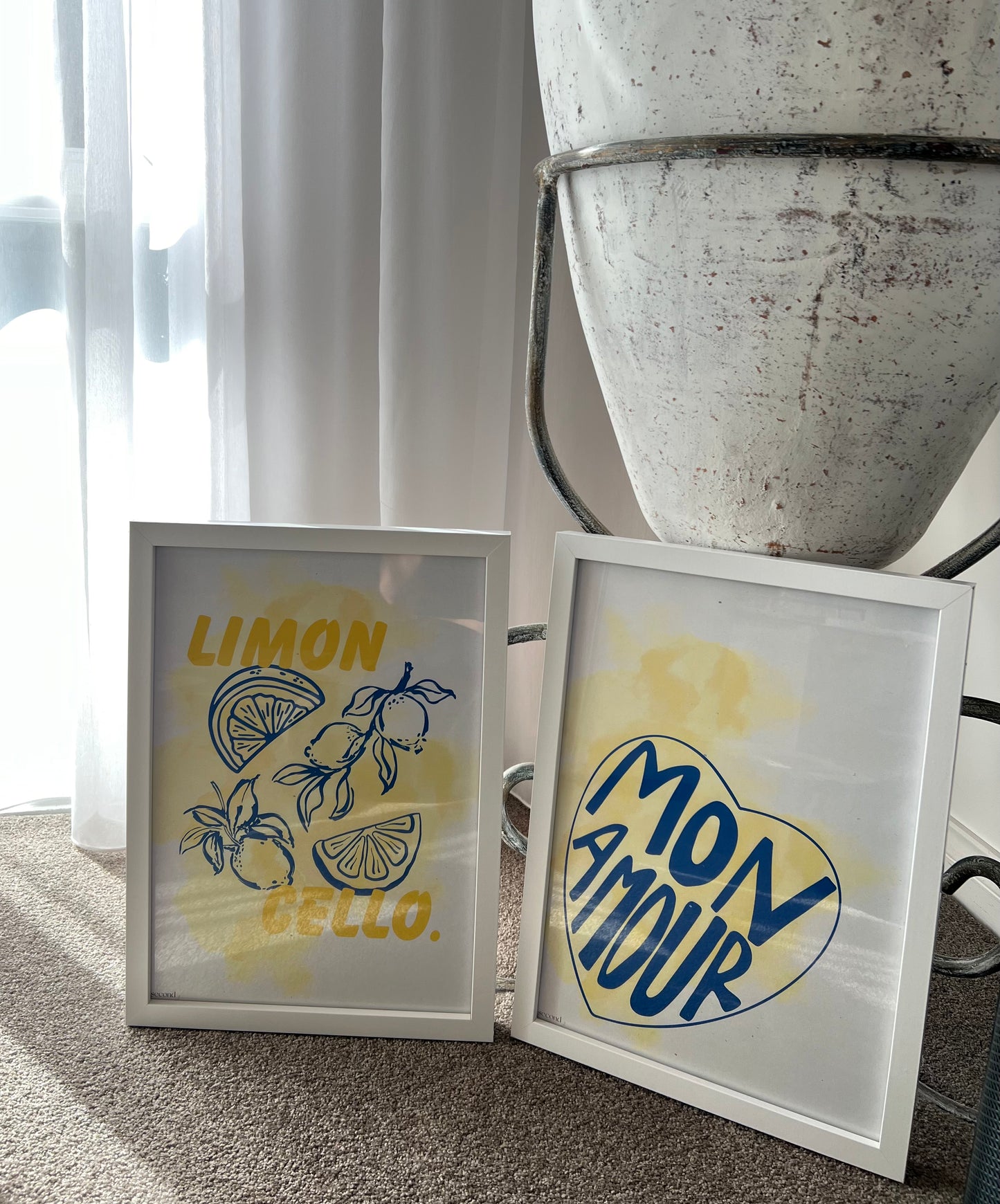 Limoncello Set of 2 Print