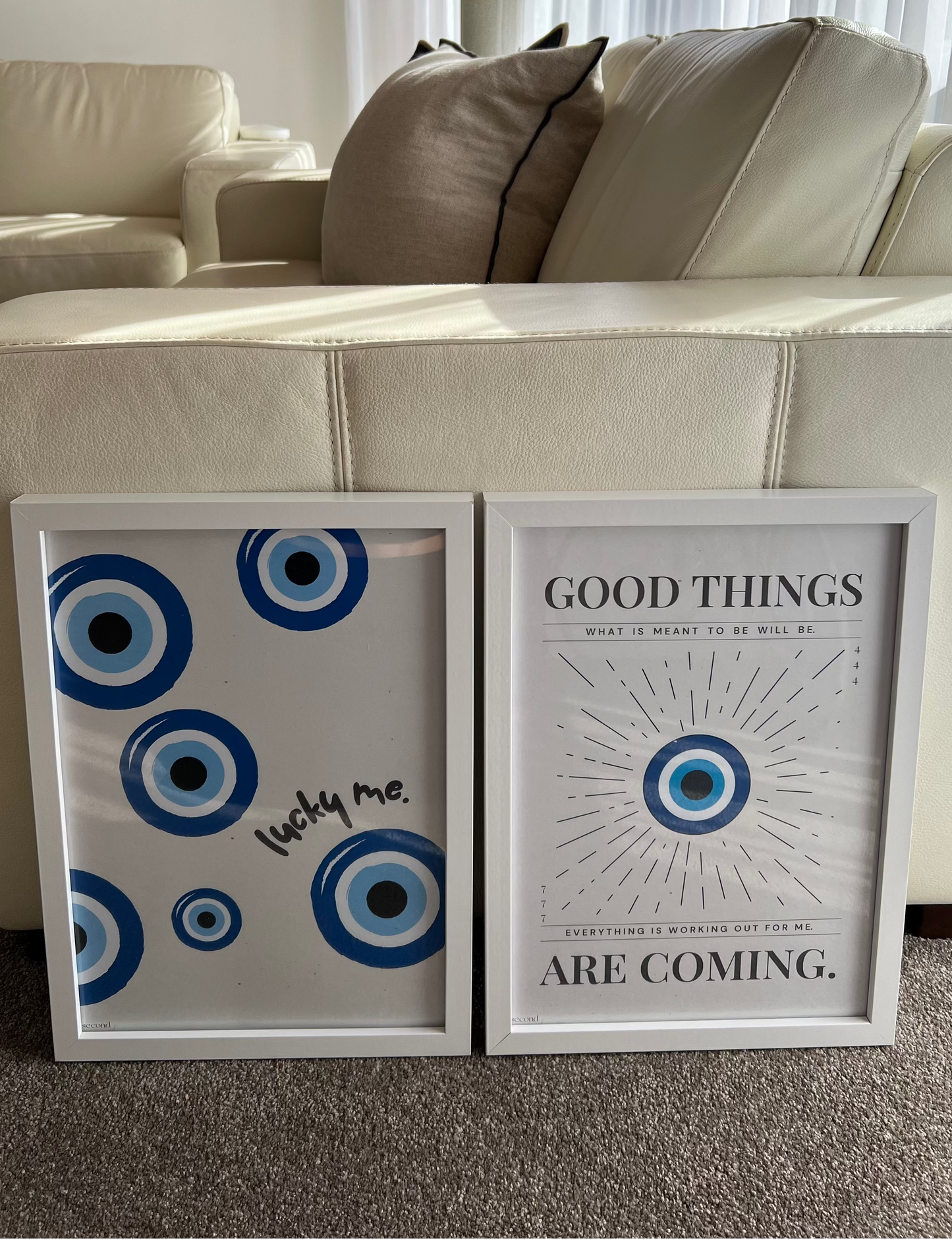 Evil Eye Set of 2 Print