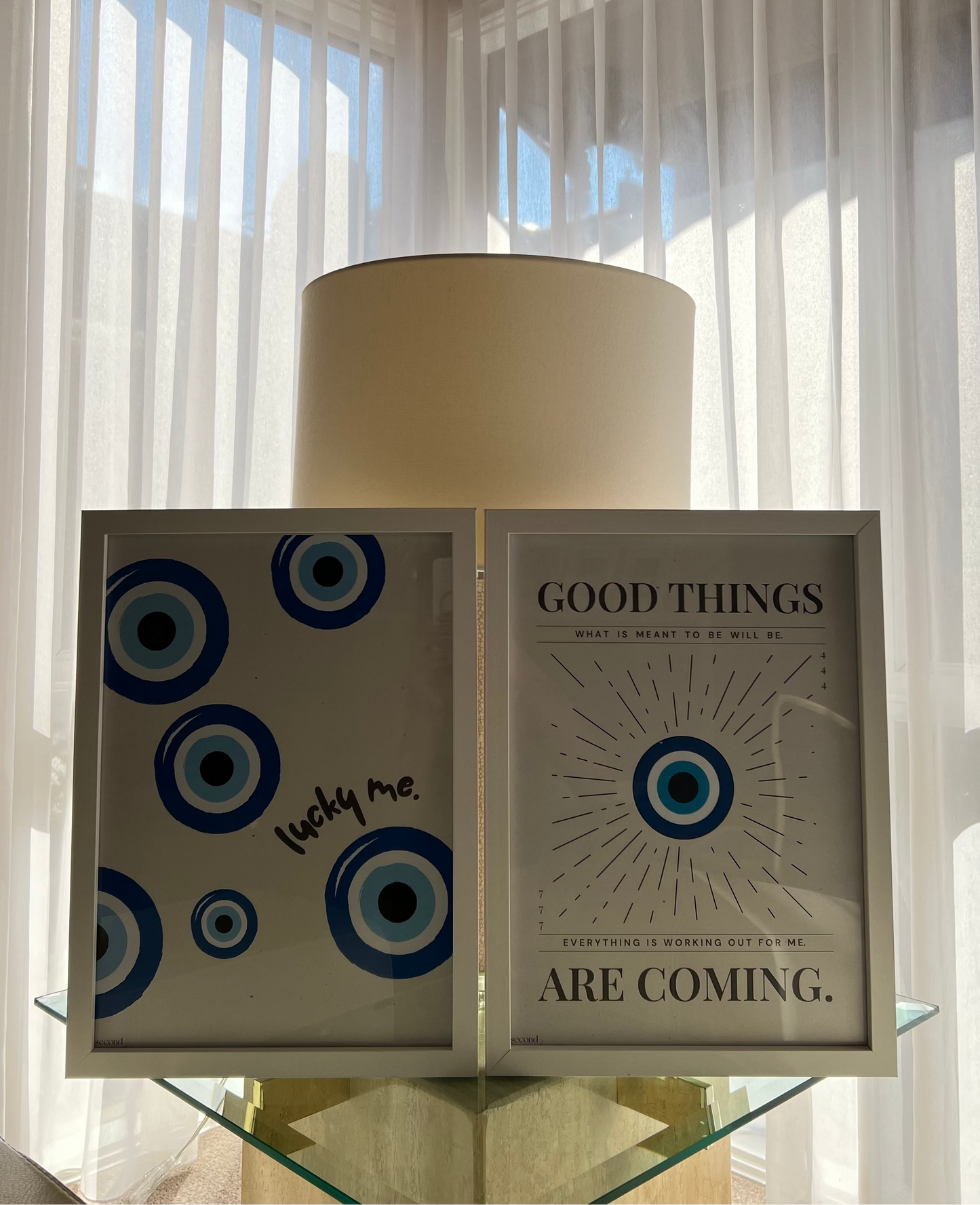 Evil Eye Set of 2 Print