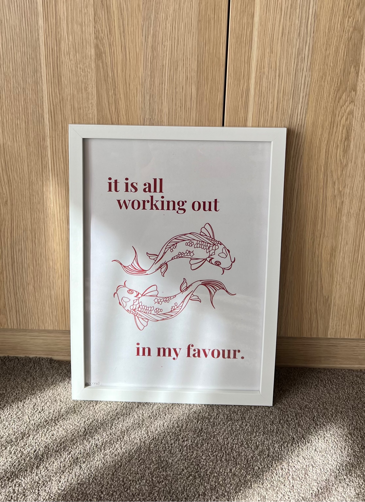 Koi Fish Luck Print