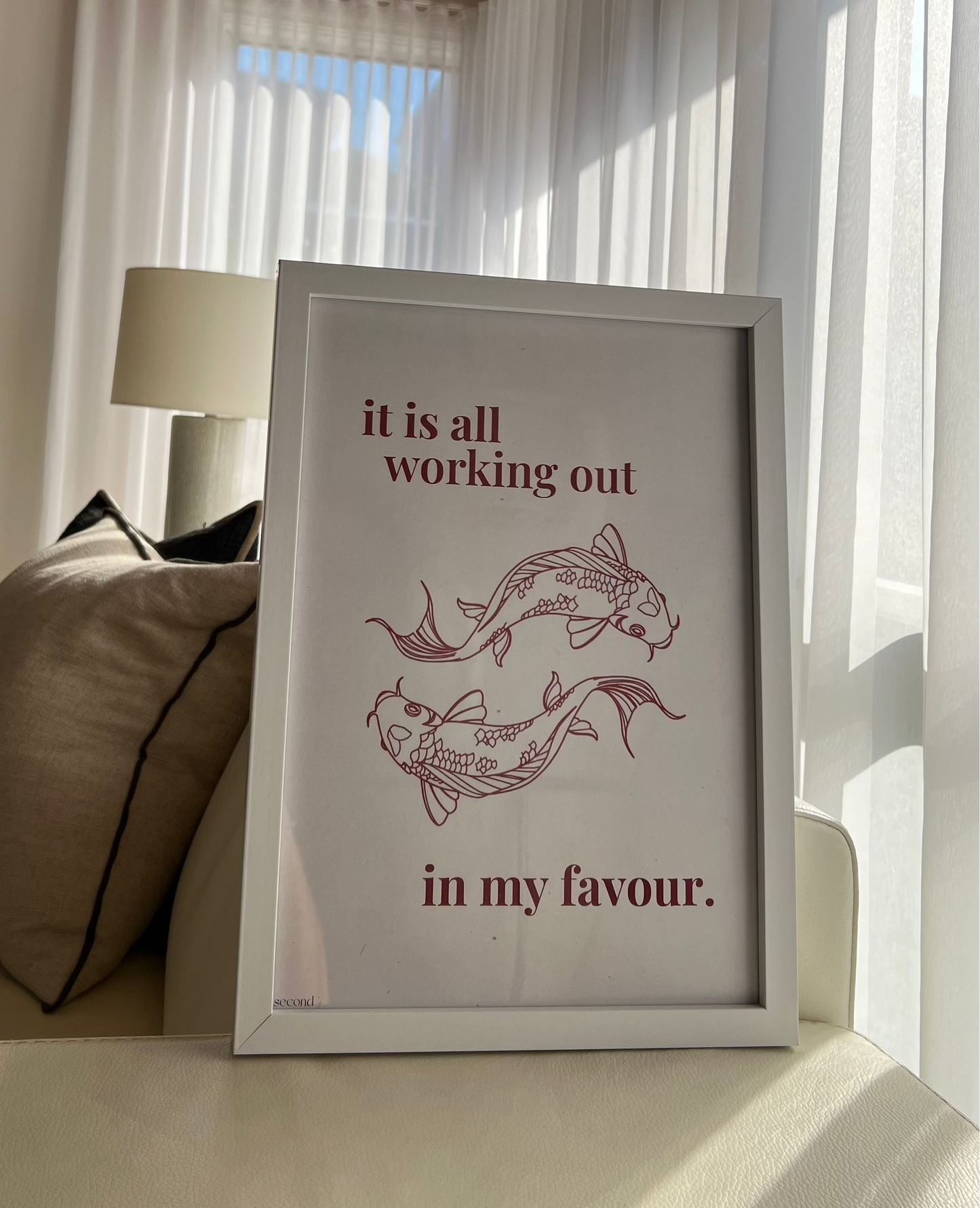 Koi Fish Luck Print