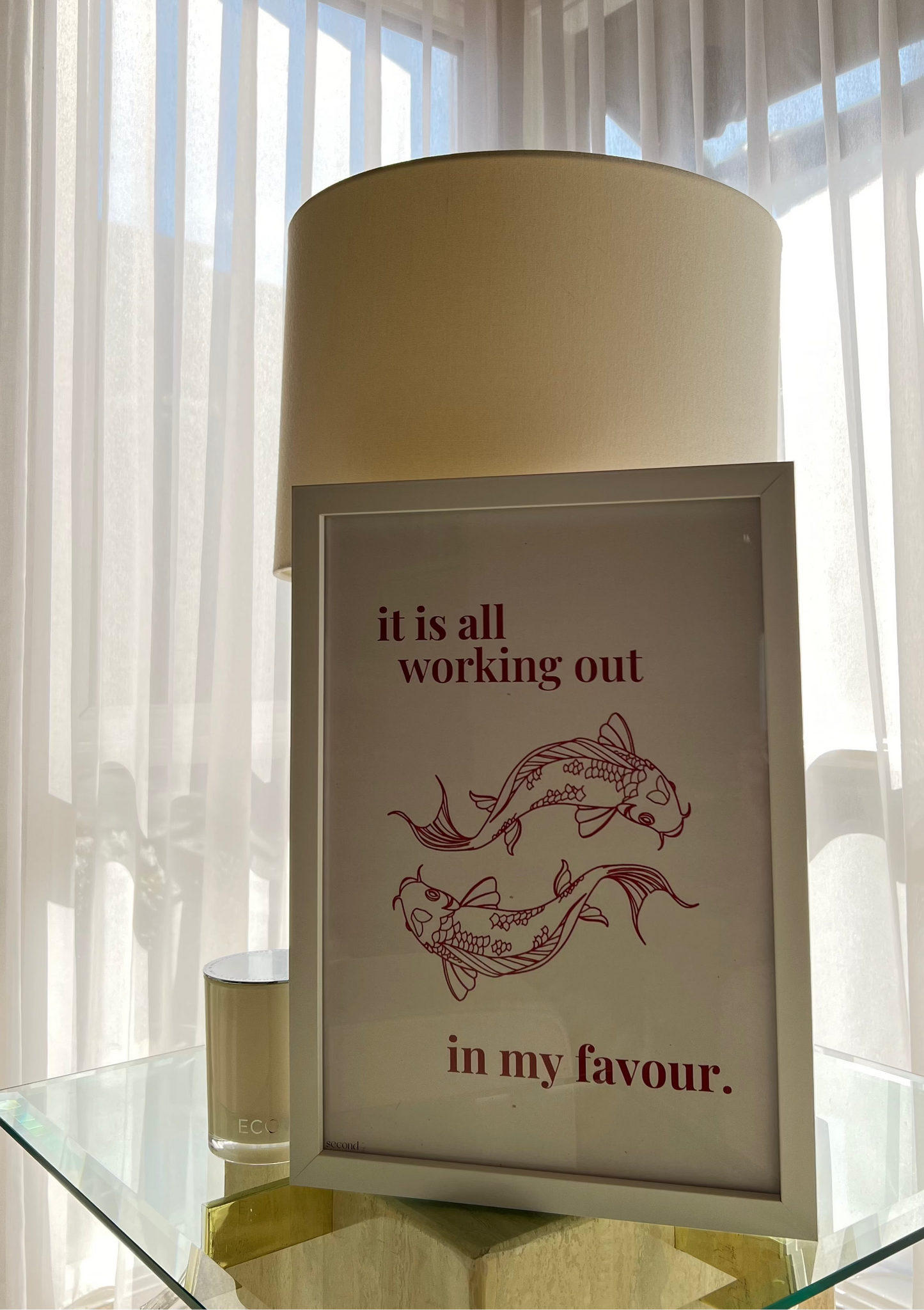 Koi Fish Luck Print