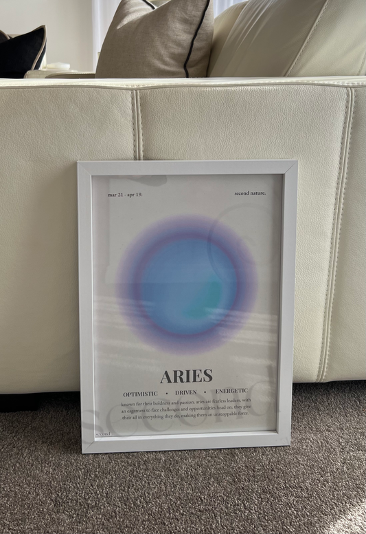 Aries Star Sign Print