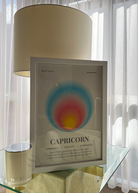 Capricorn Star Sign Print