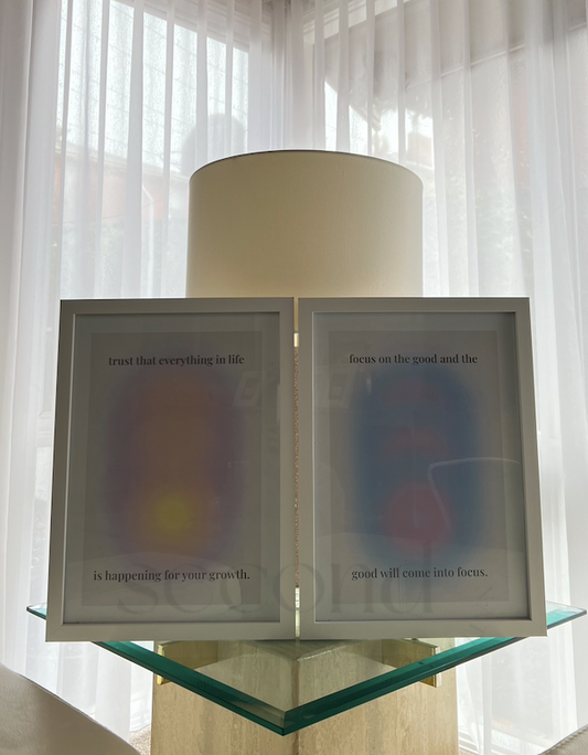 Circle Aura Set of 2 Print