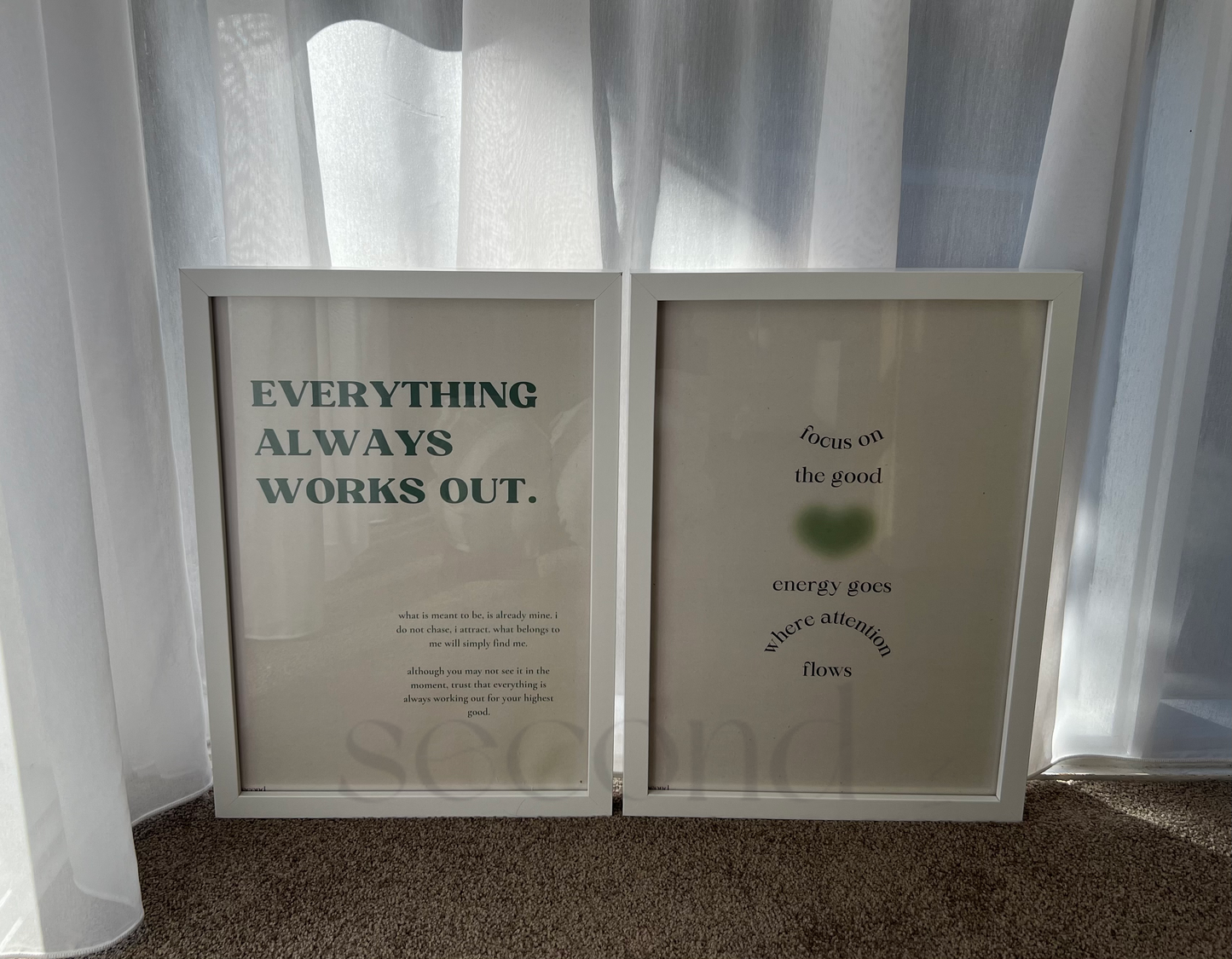 Everything Works Out Set of 2 Print