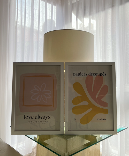 Love Always and Papiers deCoupes Set of 2 Print