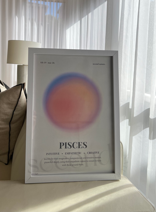 Pisces Star Sign Print