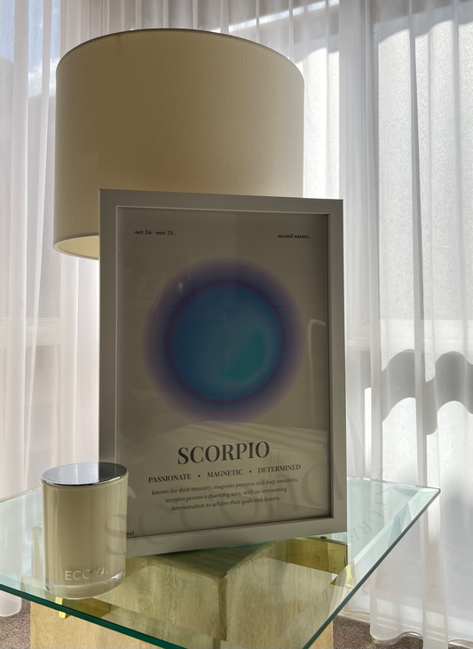 Scorpio Star Sign Print
