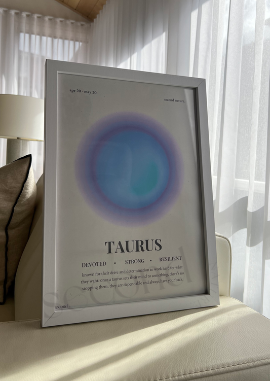 Taurus Star Sign Print