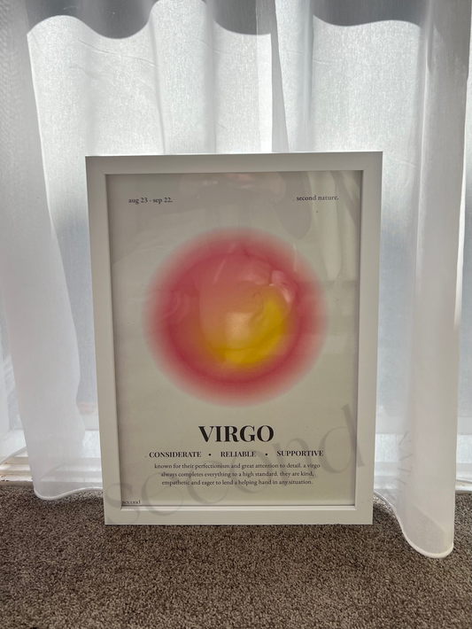 Virgo Star Sign Print